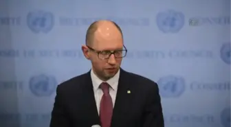 Yatsenyuk'tan Rusya'ya Çağrı