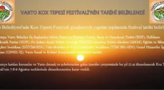 Koğ Tepesi Festivalinin Tarihi Belli Oldu
