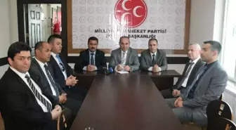 Türk Eğitim-Sen'den MHP Düzce Teşkilatı'na Ziyaret