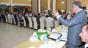 Gürkan, Muhtarlarla Bir Araya Geldi