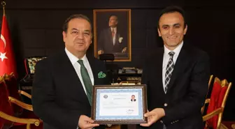 Kaymakam Yıldız'dan Aktaş'a Başarı Belgesi