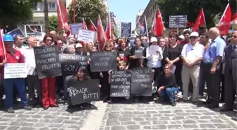 Mersin'de Soma Protestoları Sürüyor