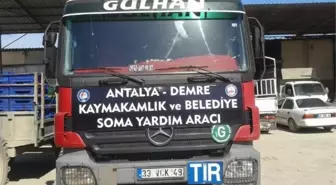 Demre'den Soma'ya 45 Ton Sebze Meyve Yardımı