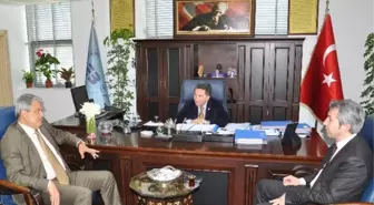 Kaymakam ve Başsavcıdan Başkan Saka'ya Ziyaret