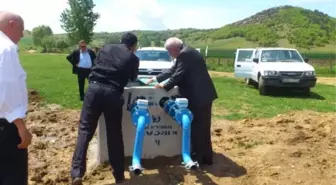Düzmeşe ve Oğulpaşa Köylerinde Arazi Sulamasında Kullanılan Hatta Sayaçlar Takıldı
