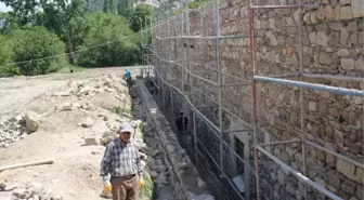 Korkuteli'de Tarihi Alaaddin Cami Restore Ediliyor