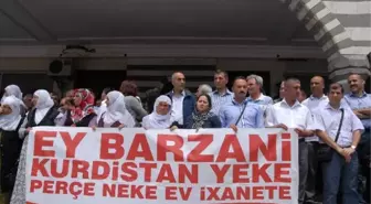 Diyarbakır'da Barzani Protestosu