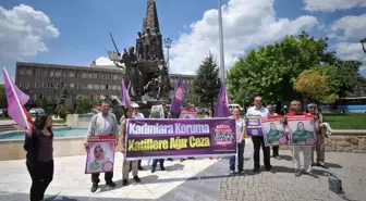 Kadın Cinayetleri, Uşak'ta Protesto Edildi