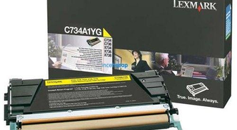Lexmark C734a1yg Renkli Toner (C73x/x73x) 6k