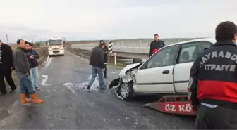 Hayrabolu 'da Trafik Kazası: 10 Yaralı