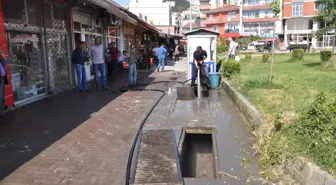 Alaplı'da Yağmur Kanalları Temizleniyor