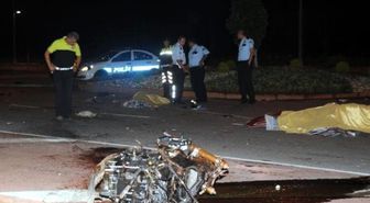 İbresi 150 Kilometrede Takılı Kalan Motosiklette 2 Ölü