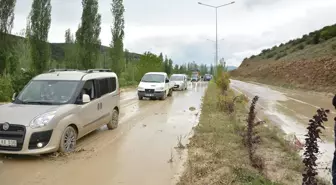 Şiran'da Etkili Yağış