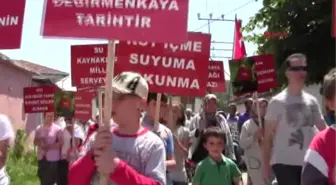 İznik'te Çevreci Kadınlardan, Protesto Gösterisi