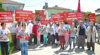 İznik'te 'Taş Ocağı' Protestosu