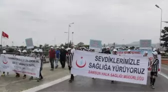 Samsun'da Sağlıklı Yaşam Yürüyüşü