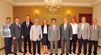 Ekonomi Platformu'ndan Vali Güzeloğlu'na Ziyaret