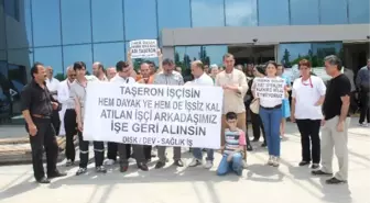İşten Atılan Hastane Personeli İçin Eylem