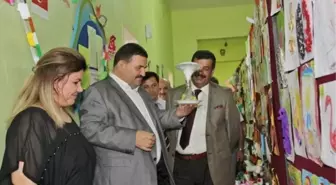 Honaz'da Anaokulu Öğrencilerinin Sergisi Beğeni Topladı