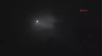 Kaza Yapan Tır Alev Aldı