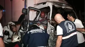 TEM Otoyolunda Trafik Kazası: 2 Yaralı