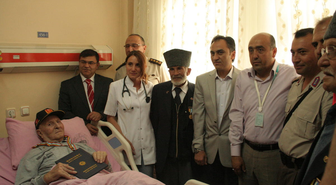 Beyşehirli Kore Gazisine Madalya