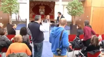 El Alcalde de Leganés Recibe A Los Docentes İtalianos Del 'I Encuentro Educ-Arte Leganés-Génova'