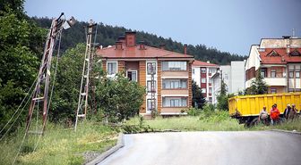 Karabük'te Fırtına