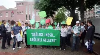 Bursa'da Dumansız Hava İçin Yürüdüler