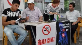 Sigaranın Zararları Anlatıldı