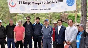 Sivas'ta Dünya Tütünsüz Günü Nedeniyle Etkinlik Düzenlendi