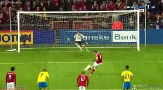 Daniel Agger Goal Denmark Vs Sweden 1 -0 Friendly Match Hd 28.05.14