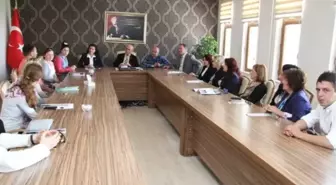 Comenıus Projesi Kapsamında Avrupa Ülkelerinden Gelen 15 Öğretmen İl Milli Eğitim Müdürlüğünü...