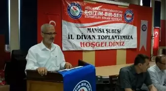 Eğitim Bir-Sen Manisa Şubesi Divan Kurulu Toplantısı Soma'da Gerçekleştirildi