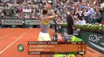 Sara Errani: Şşşşşşşşt!