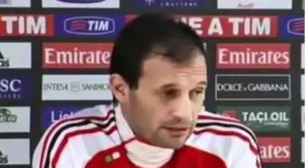 Vıdeo Allegri 'Non Pensiamo Al Mercato'