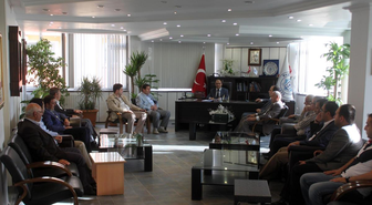 Başkan Altay'dan, Özaltun'a Hayırlı Olsun Ziyareti