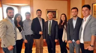Kariyer Kulübü'nden Rektör Gündoğan'a Ziyaret