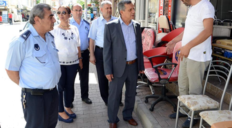 Deniz Mahallesi'nde Kaldırım İşgallerine Son
