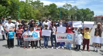 Konya'da Lösev'den Yürüyüş