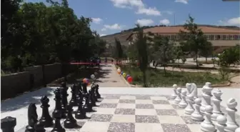 Poltbey Köyünde Bahçe Satrancı Oyun Alanı Açılışı