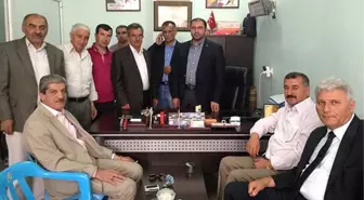 AK Parti Heyeti Gercüş'te Temaslarda Bulundu