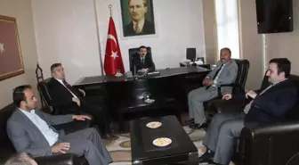 Askon Amasya Şubesi'nden Kaymakam Uysal'a Ziyaret