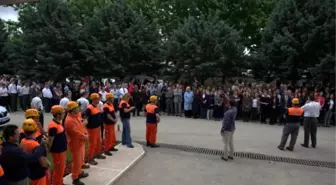 BUSKİ'de Deprem Tatbikatı