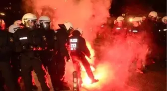 Hamburg'da Mültecilerin Eylemi