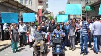 Kaldırım İşgali Protesto Edildi
