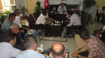 Sason'da Muhtarlarla Toplantı