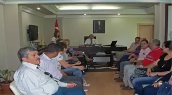Yabancı Heyet Kaymakam Asalet Karabulut'u Ziyaret Etti