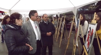 Eskişehir'de Lise Öğrencilerinin Resim Sergisi