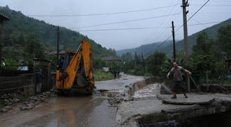 Yeniçağa'da Sel